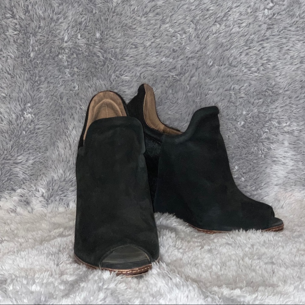 Sam Edelman peeptoe wedges